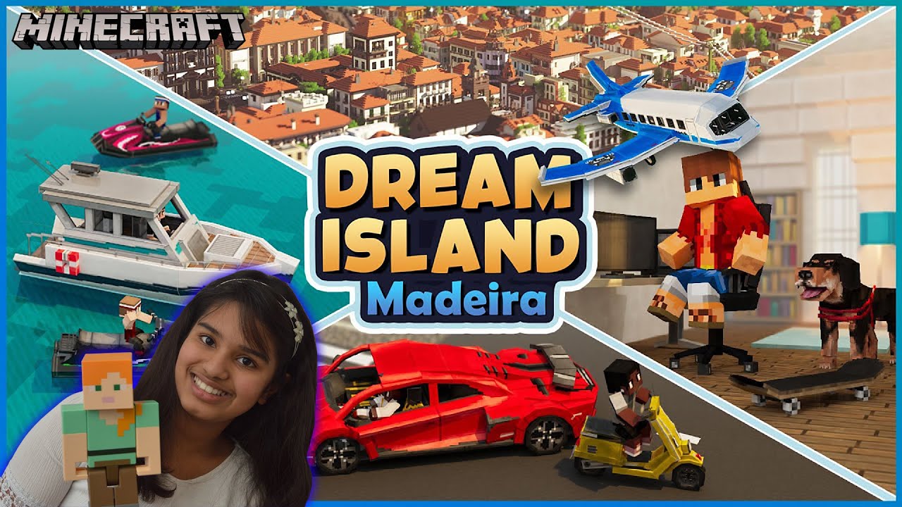 Dream Island Madeira By Pixelbiester A Minecraft Marketplace Map Youtube