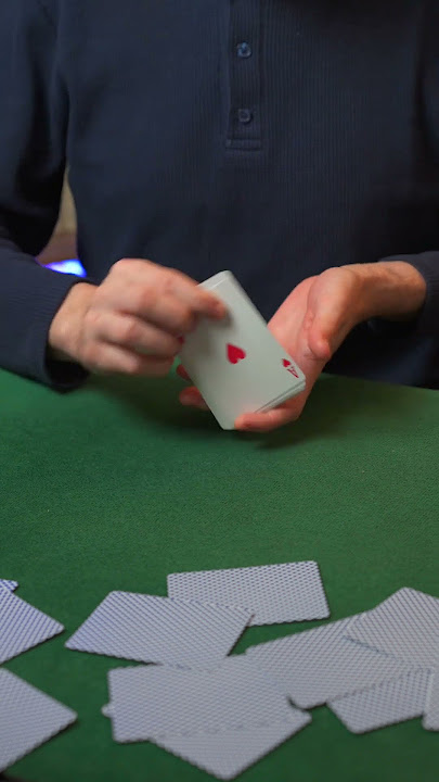 How to Practice Bottom Dealing