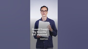 Donald Trumps ‘Big Beautiful Bill’ uitgelegd