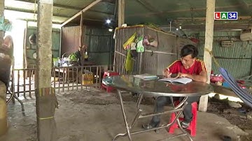 Vượt qua hiểm nghèo: Nghị lực của cậu học trò khuyết tật Lê Văn Nhóc | LONG AN TV