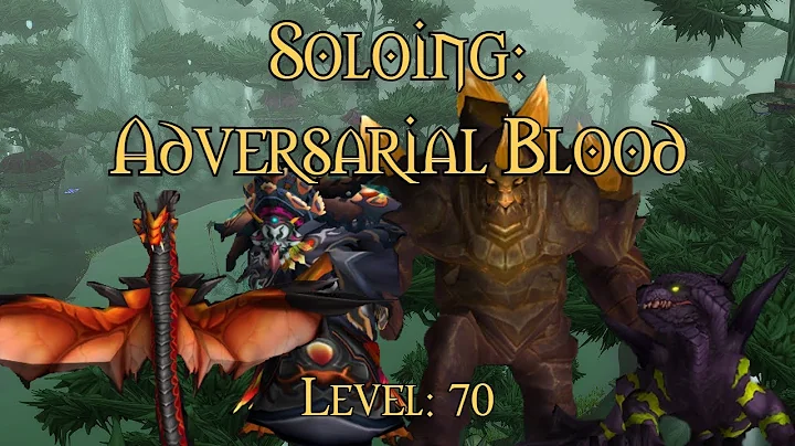 TBC Classic — Soloing Adversarial Blood at level 70