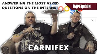 Scott Lewis & Cory Arford | CARNIFEX Answering The Most Asked Questions On The Internet