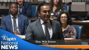 Kinew zegt dat MLA een spottende toespraak over de rechten van de First Nations heeft gehouden - ...