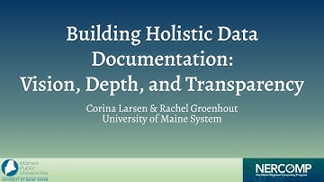 Building Holistic Data Documentation