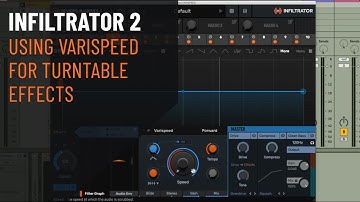 Using Varispeed Module in Infiltrator 2 to create DJ turntable effects