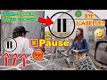 THE PAUSE CHALLENGE EXTREME EDITION - WE LEFT HER AT THE SHOPS!