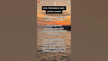 DO'A MUSTAJAB UNTUK TERHINDAR DARI ANGIN AHMAR AMALKAN SETIAP HARI SELEPAS SHOLAT