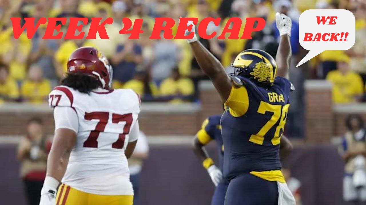 CFB WEEK 4 RECAP AND TAKEAWAYS - YouTube