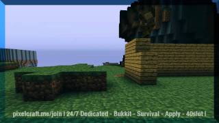 Minecraft survival server - Pixelcraft [1.8.1]