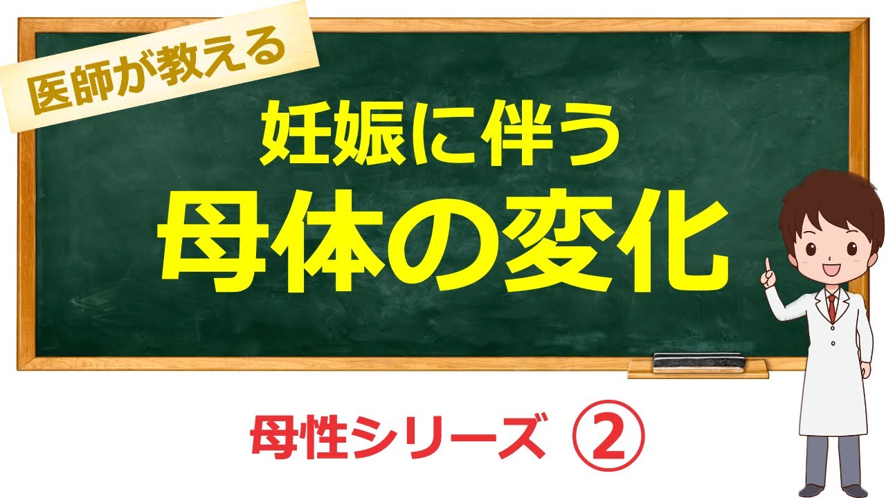 妊娠に伴う母体の変化 国試の過去問解説は11分11秒から【看護学生向け / 看護師国家試験の頻出範囲】 - YouTube