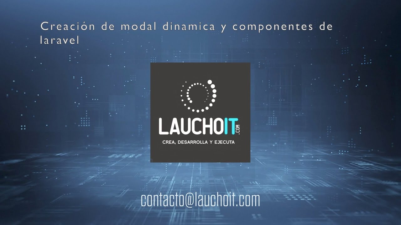 Livewire CRUD 3/11. Creación de modal dinámica con Livewire - YouTube