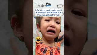 POV: When you thought you’d have a low USMLE score but ended up getting the 250+ 😯