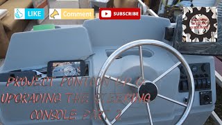 How To Install A Steering Console Pt2 Steering Rack Switch Panel Mounting Project Pontoon Ep6