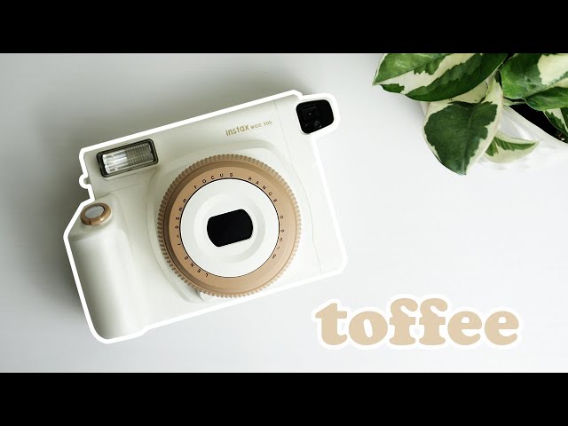 Fujifilm Instax Wide 300 Toffee! unboxing - YouTube