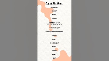 Thumbnail of Dame Un Grrr Fantomel & Kate Linn (Lyrics + English Translation) Tik Tok Trend
