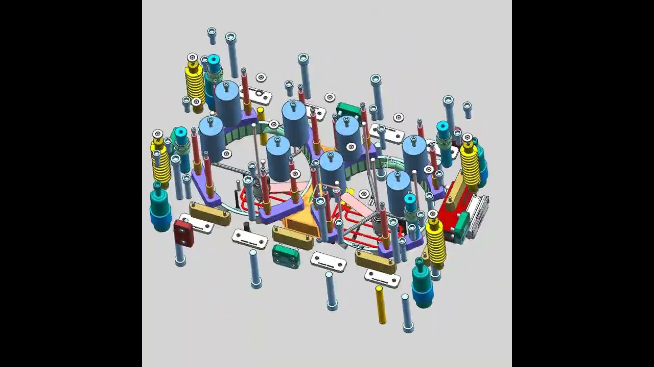 桶底座模具 plastic drum base mold
