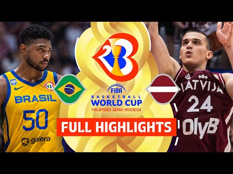 Brazil 🇧🇷 vs Latvia 🇱🇻 | Full Game Highlights | FIBA Basketball World Cup 2023