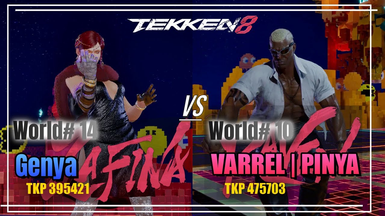 TEKKEN8 World#14 ZAFINA(ゲンヤ/Genya) vs World#10 RAVEN(VARREL | PINYA) RANKER MATCH