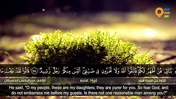 من سورة هود   القارئ عبدالرحمن الحسينان