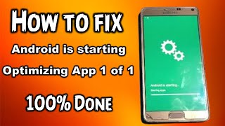 How to Fix Android Start Optimizing app 1 of 1 issue 100% Solved Method screenshot 4