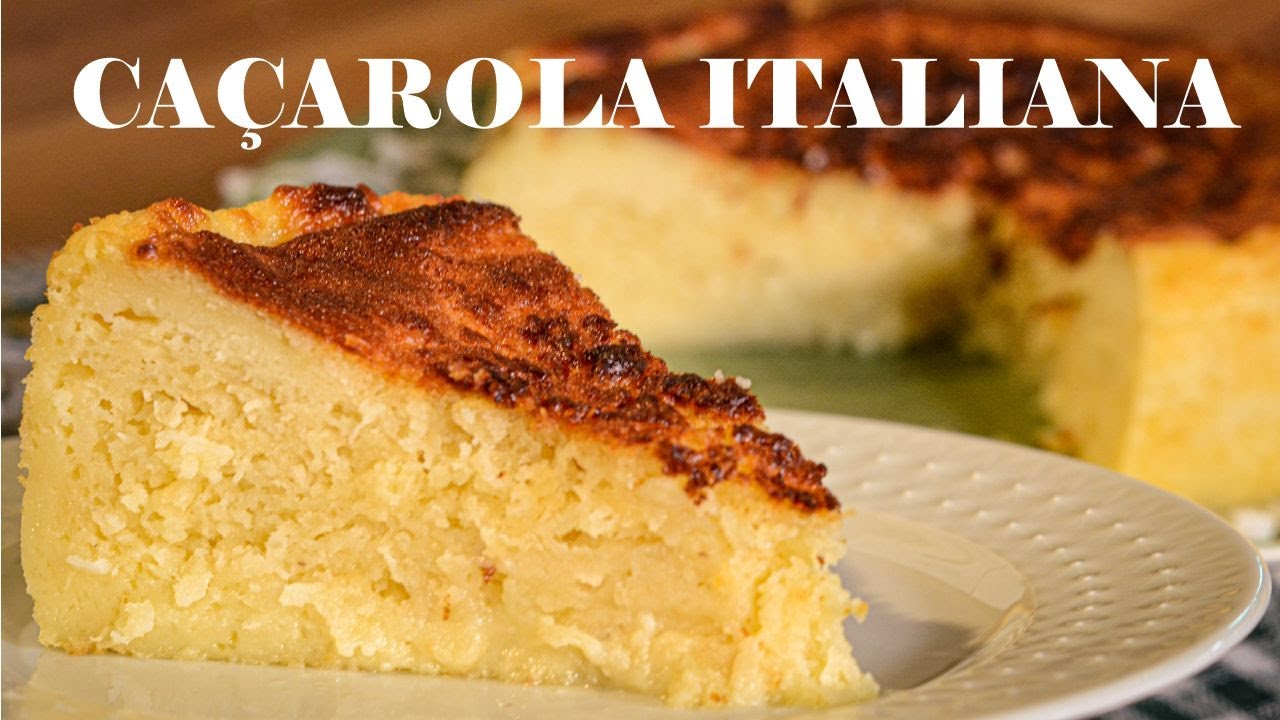 COMO FAZER CAÇAROLA ITALIANA - BOLO CREMOSO DE COCO E QUEIJO  - e café amanteigado | Raquel Novais