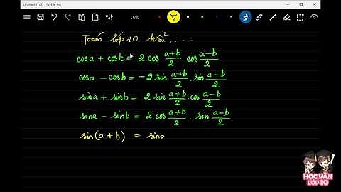 Cách làm bài tập công thức lượng giác lớp 10 năm 2024