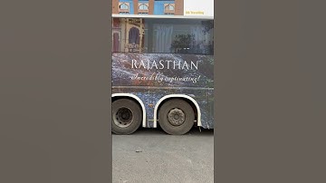 Jaipur To Jodhpur RSRTC Multi Axle Scania Bus || #rsrtc #shortsvideo #shorts #bus