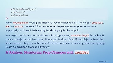 How to Identify Changes in Props with React for Performance Boosts