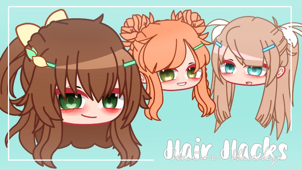 Gacha Club Hair Hacks [ ???? ] - YouTube