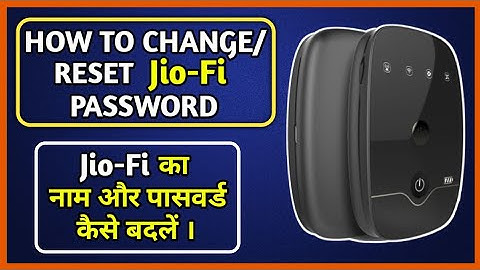 JioFi ka Password aur Username Kaise Change Kare | How to Change Jio Hotspot Password in Hindi