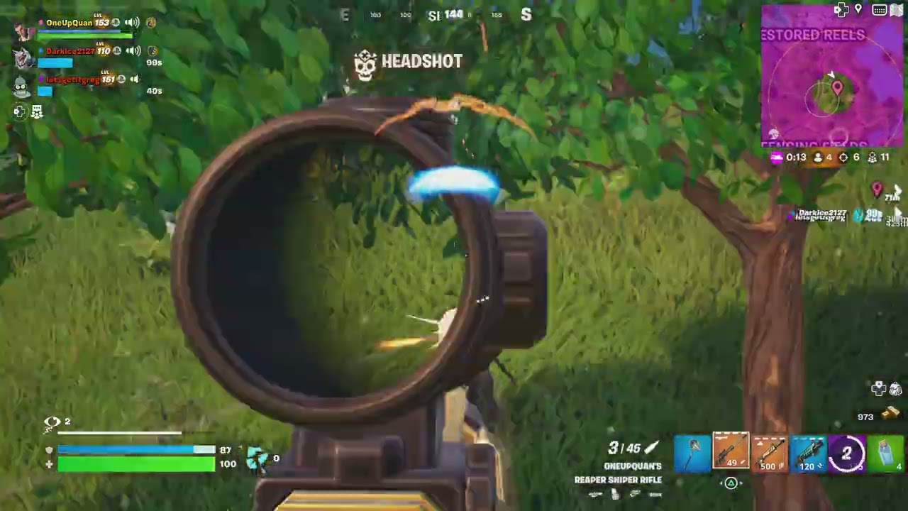 Clutch up for the gang head taps