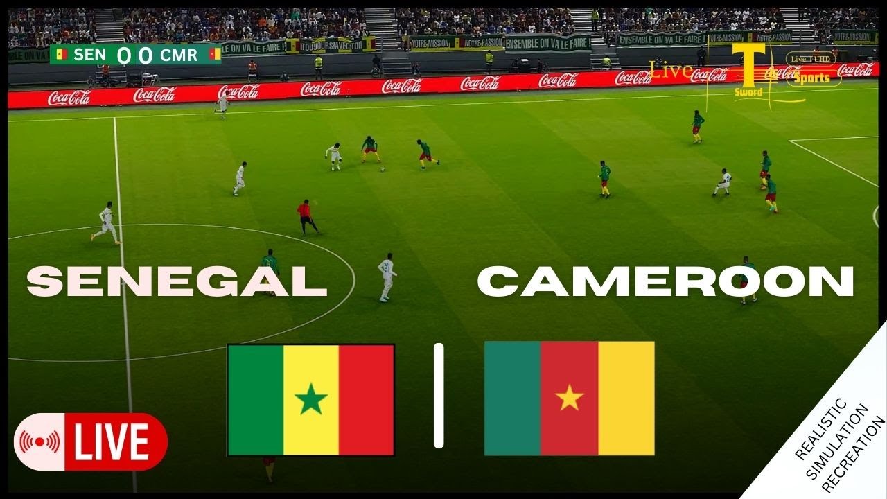 🔴 SENEGAL CAMEROUN LIVE / En Direct Coupe d'Afrique / CAN 2024
