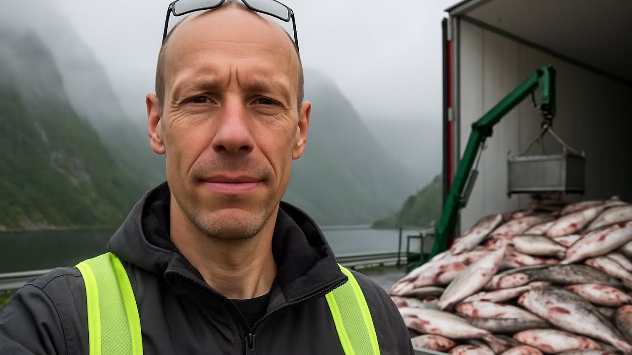 Žuvies kelionė tiesiai per aplink #VairuotojasNorvegijoje