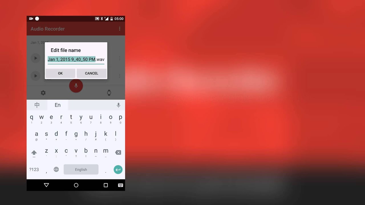 Wear Audio Recorder YouTube