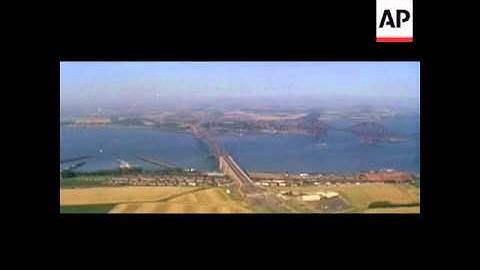 FORTH ROAD BRIDGE OPENING - COLOUR - NO SOUND