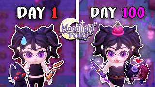 I Played 100 Days in Moonlight Peaks!