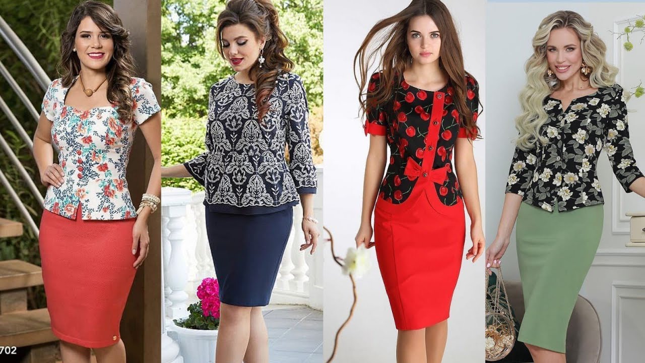 Most Impressive Printed Two Pieces Dress Party Wear Collection For