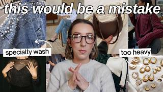 10 clothing items I ALWAYS regret buying