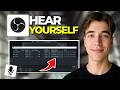 How To Hear Yourself In OBS Studio With Voice Monitoring | Tutorial 2026