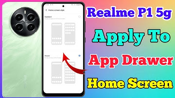 Realme P1 5g App Drawer Setting Kaise On Kare // How To App Drawer Setting On Realme P1 5g