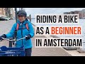 Riding a bike as a beginner