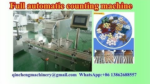 chocolate bean/soft capsule/tablet counting machine for high speed counting machine