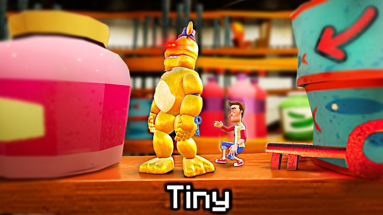 Fredbear, But Everything Is Huge..
