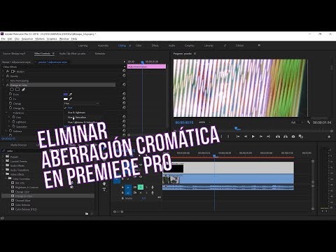Vídeo: Com Eliminar L’aberració Cromàtica