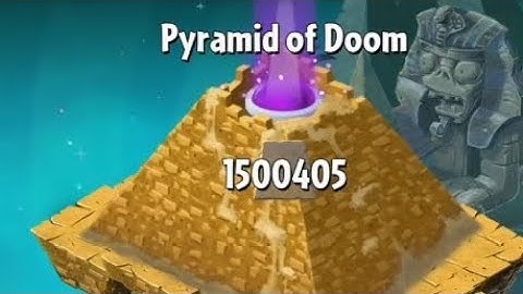 Level 1500405 Impossible Level - Pyramid of Doom #pvz2
