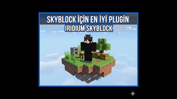 SKYBLOCK İÇİN EN İYİ PLUGİN  (iridium skyblock plugin tanıtımı ) (server kurulum) #5