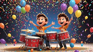 Drums play | Happy birthday to you | didadutv