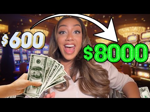 I Turned $600 Into OVER $8,000 in 15 Minutes Playing Slots!
