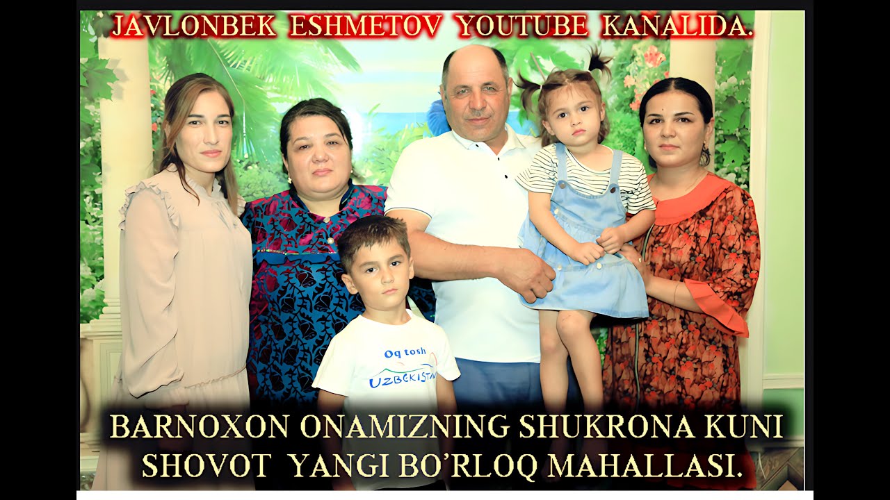 БАРНОХОН ОНАМИЗГА УЗОК УМР ТИЛАЙМИЗ!  ШОВОТ ЯНГИ БУРЛОК МАХАЛЛАСИ!