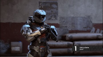 Halo Infinite perfection gameplay against spartan level bots